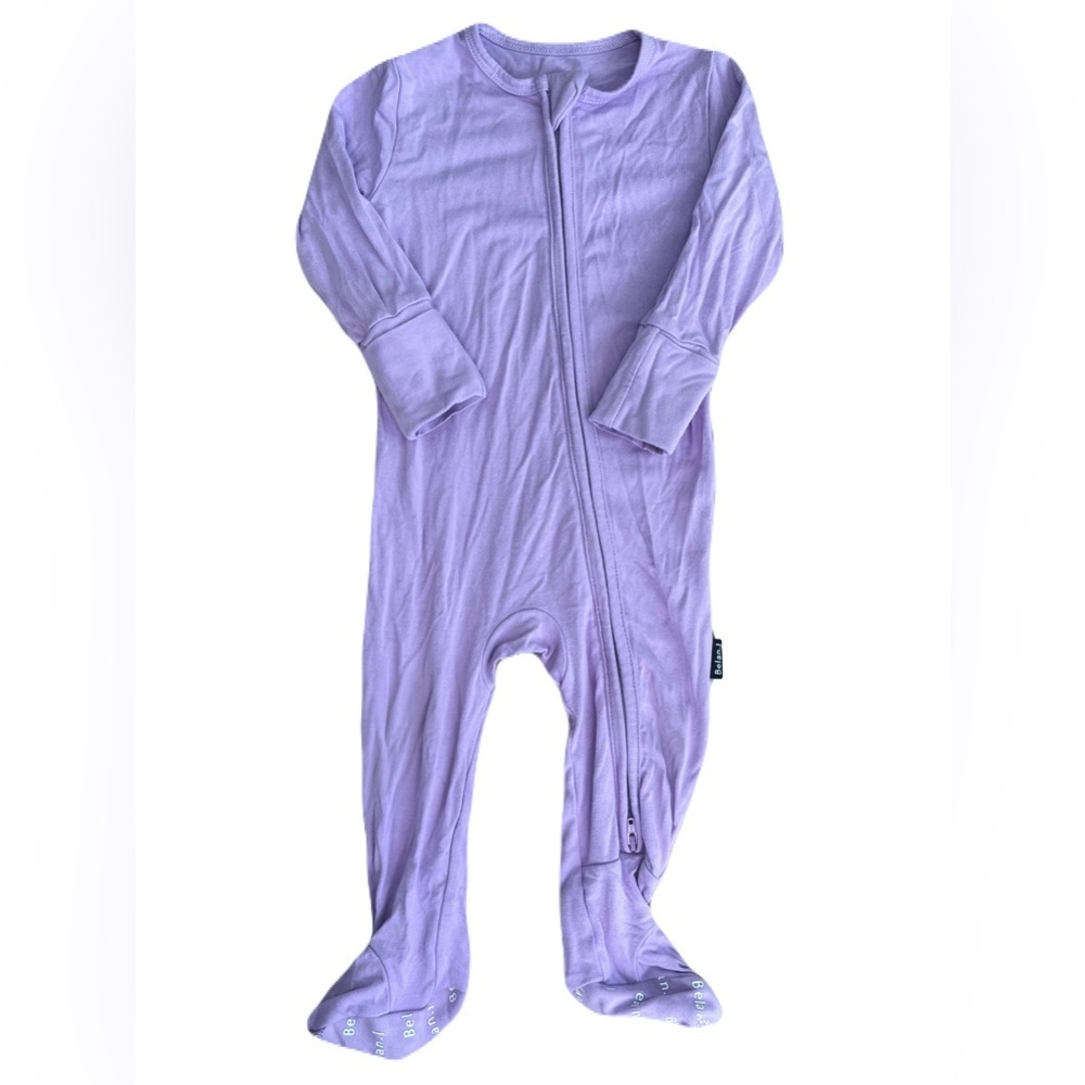 🇨🇦 Belan J. Bamboo Lavender Kids Footie